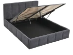 Letto imbottito con contenitore 160x200 PRO Line 18 colore Soro 97