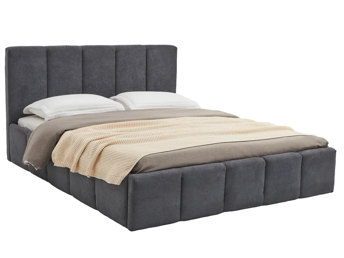 Letto imbottito 160x200 con materasso e contenitore PRO Line 18 colore Soro 97