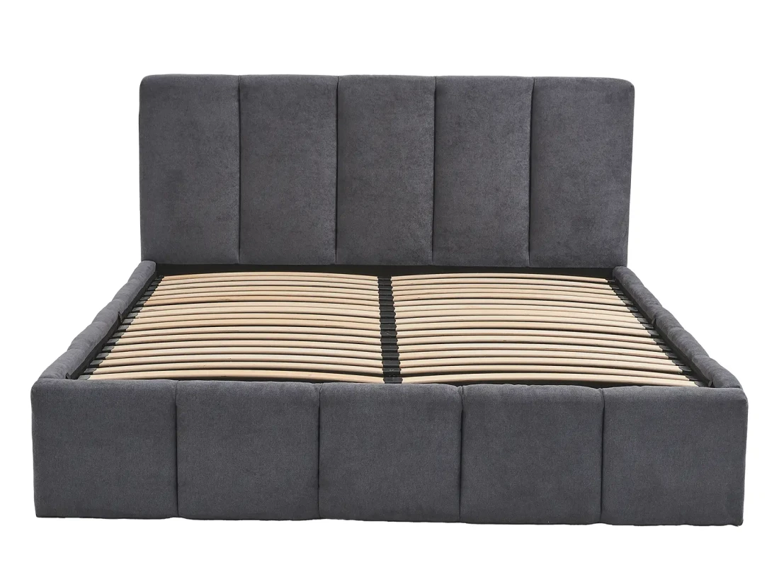 Letto imbottito 160x200 con materasso e contenitore PRO Line 18 colore Soro 97
