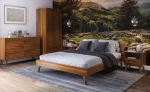 Cassettiera in faggio Beskid 6S Larghezza 140 cm rovere rustikal