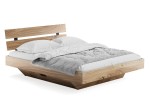 Letto in rovere 140x200cm Levitante Rossano