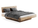 Cassetto sotto un letto in rovere levitante 180x200