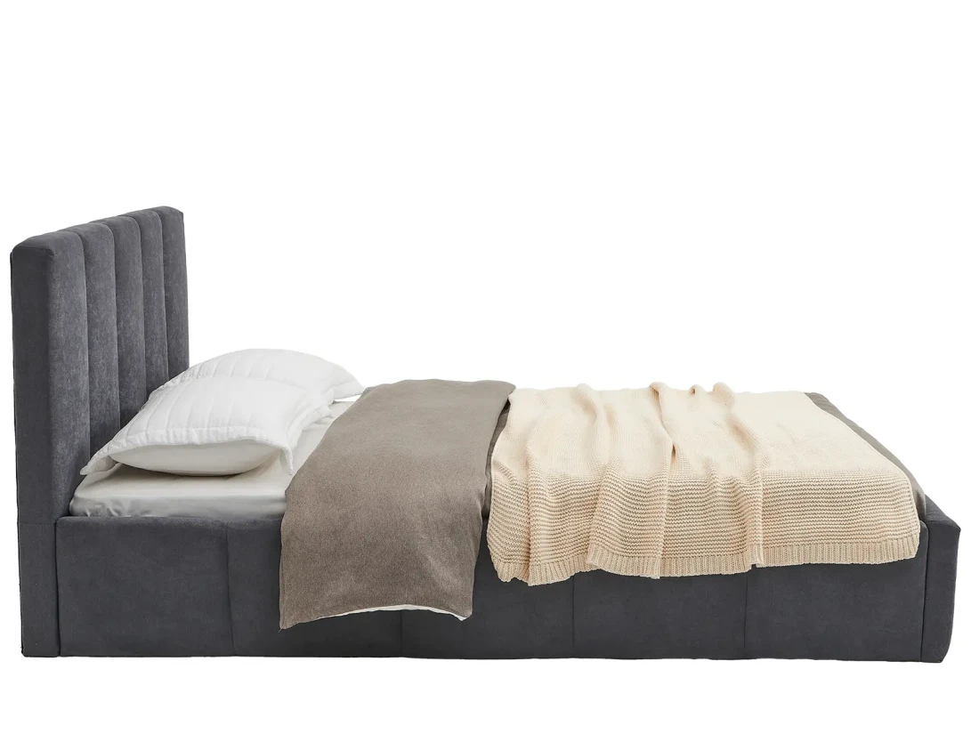 Letto imbottito con contenitore 180x200 PRO Line 18 colore Soro 97