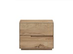 Comodino in legno massiccio di rovere Bergamo A