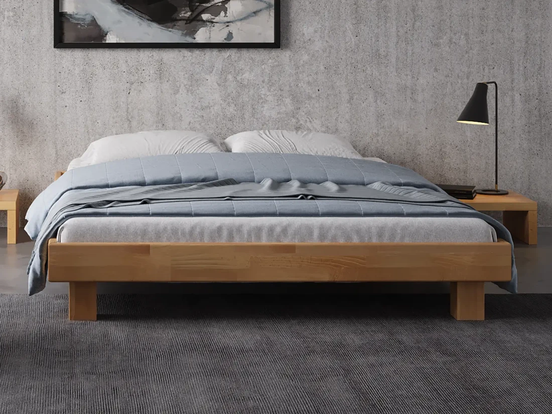 Letto in legno di faggio 120x200 Alicante