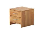 Comodino Almeria 2S in legno di faggio