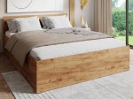Letto 140x200 DM1 Rovere Artigianale