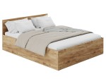 Letto 140x200 DM1 Rovere Artigianale
