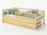 Letto per bambini 160x80 con cassetto Filip, pino