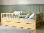 Letto per bambini 160x80 con cassetto Filip, pino