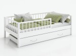 Letto per bambini 160x80 con cassetto Filip, bianco