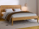 Letto in legno 160x200 Bilbao rovere