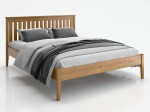 Letto in legno 160x200 Bilbao rovere