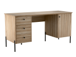 Scrivania Lamelo in legno di faggio, faggio naturale