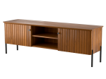 Armadio RTV in legno di faggio Lamelo larghezza 158 cm rovere rustico