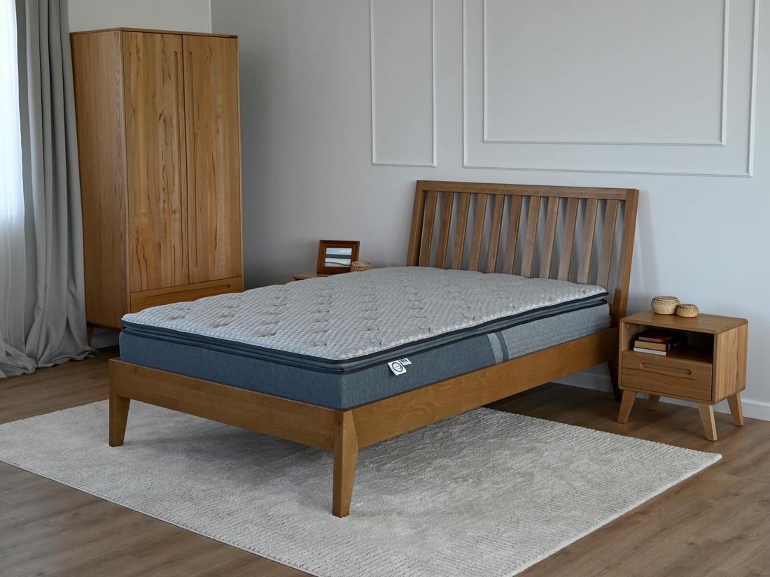 Materasso 140x200 a molle insacchettate Luxury Line Hera