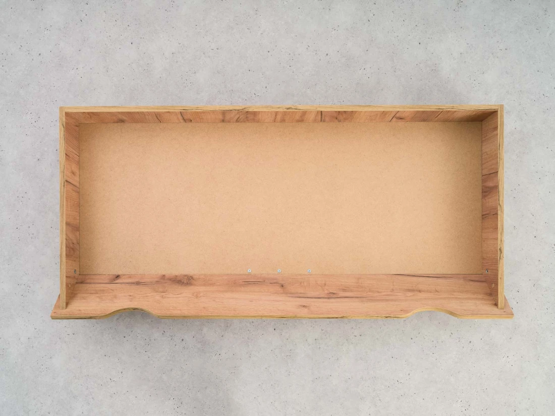 Cassetto con ruote sotto letto, DM2 Rovere Artigianale