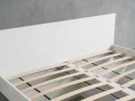 Letto levitante 180x200 bianco DM2 realizzato con pannello per mobili