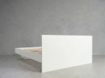 Letto levitante 180x200 bianco DM2 realizzato con pannello per mobili