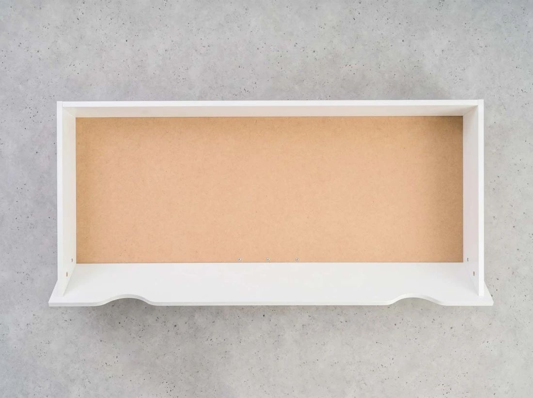 Cassetto con ruote sotto letto, DM2 Bianco