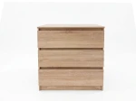 Cassettiera 3S 70x77 cm Fabio rovere di sonoma