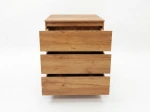 Cassettiera 3S 70x77 cm Fabio rovere artigianale