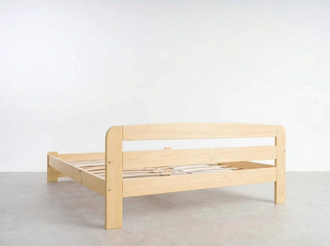 Letto 140x200 Lidia in pino