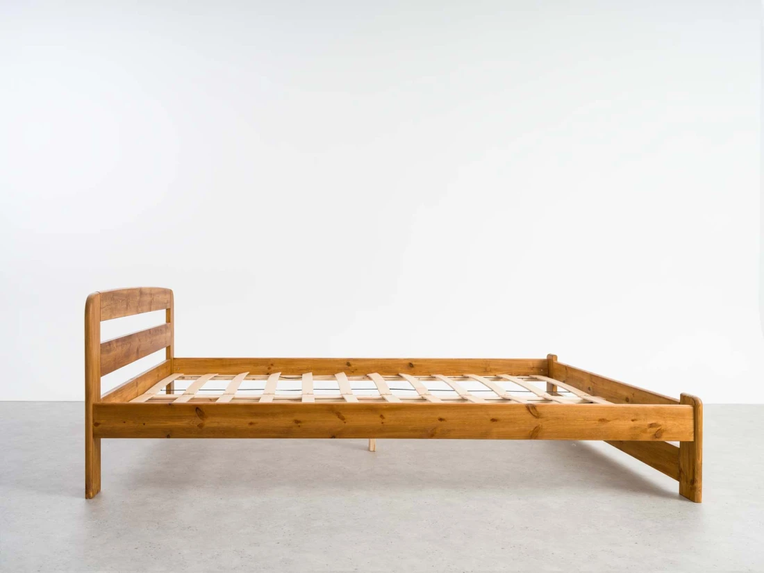 Letto in pino 180x200 Lidia colore rovere