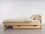 Cassetto da letto in pino 150cm pino