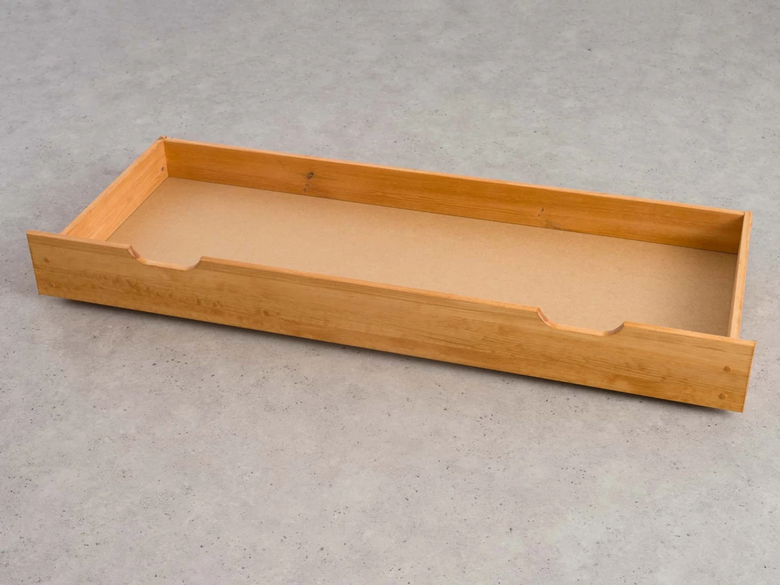 Cassetto da letto in pino 150cm ontano