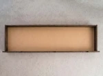 Cassetto da letto in pino 198cm noce