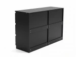 Cassettiera 6S 120x77 cm Fabio nero
