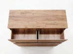 Cassettiera 6S 120x77 cm Fabio rovere artigianale