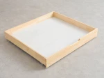 Letto a castello in legno per 3 persone 90x200 cm con cassetti P3S pino