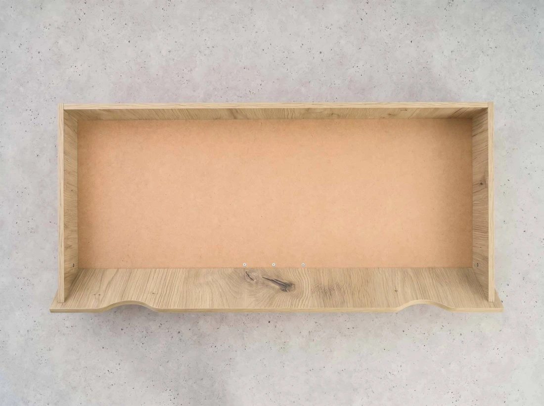 Cassetto con ruote sotto letto, DM2 Rovere Artisan