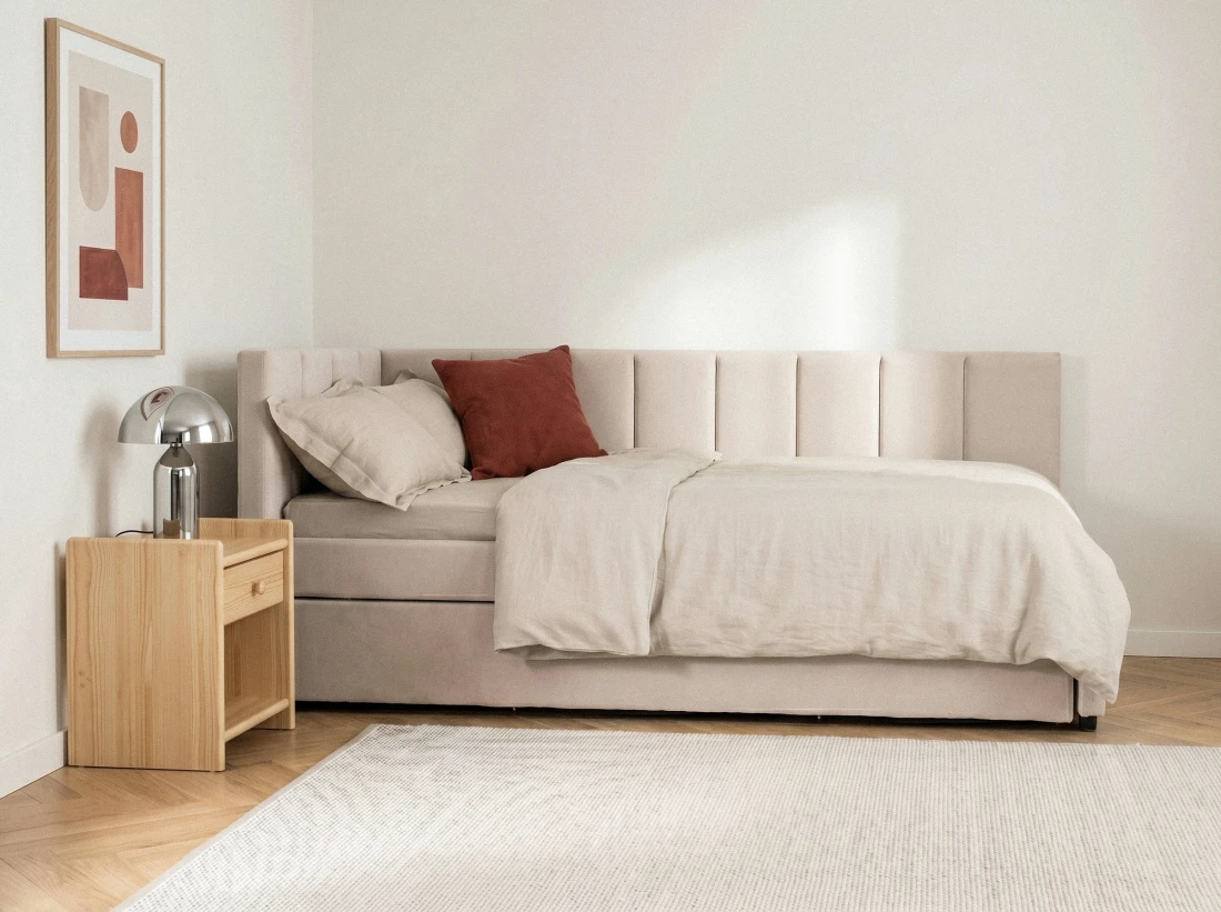 Divano letto a due posti 90x200 con struttura Dan Soro 21