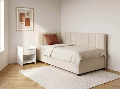 Divano letto a due posti 90x200 con struttura Dan Bluvel 22