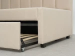 Divano letto a due posti 90x200 con struttura Dan Bluvel 22