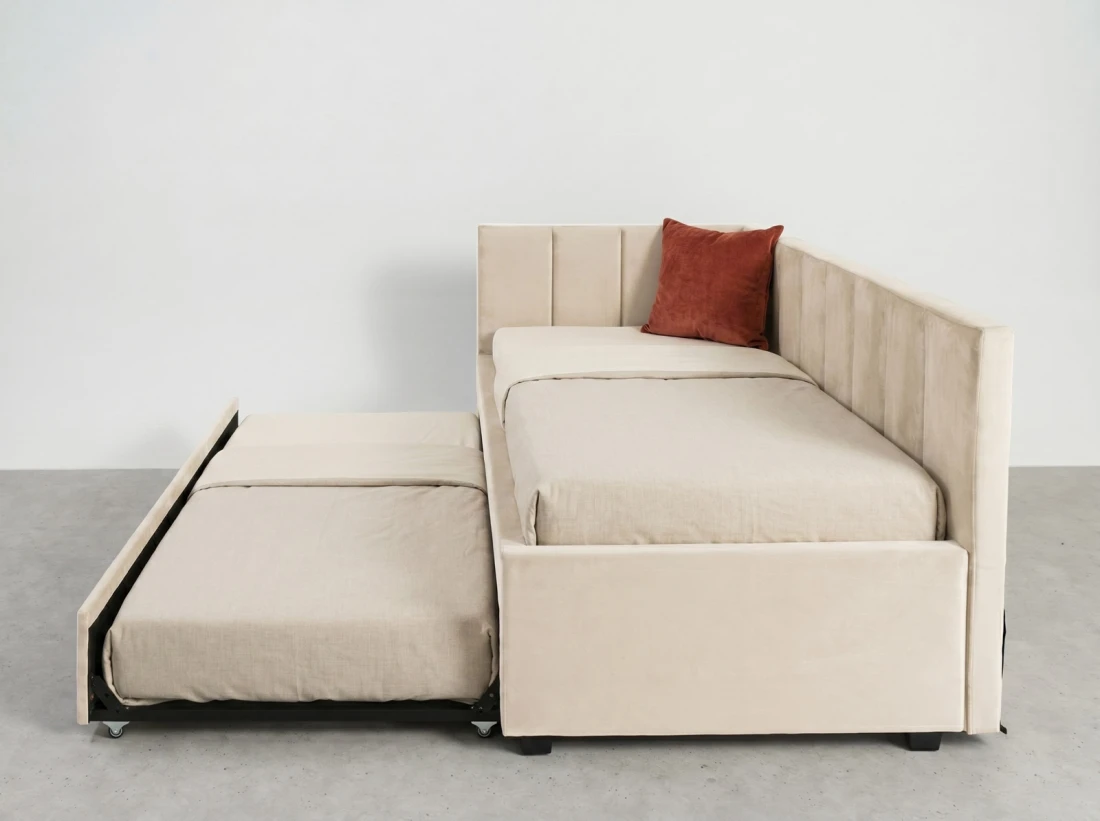 Divano letto a due posti 90x200 con struttura Dan Bluvel 22