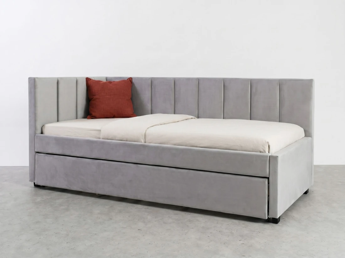 Divano letto a due posti 90x200 con struttura Dan Bluvel 03