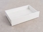 Letto a castello in legno 90x200 con cassetti P4S in bianco