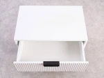 Comodino 2S 60x39 cm Riff bianco