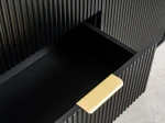 Cassettiera 6S 118x39 cm Riff nero