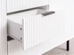 Cassettiera 6S 118x39 cm Riff bianco