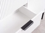 Cassettiera 6S 118x39 cm Riff bianco