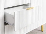Cassettiera 6S 118x39 cm Riff bianco