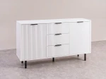 Cassettiera con cassetti e ante 3S2D 140 cm Riff bianco