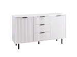Cassettiera con cassetti e ante 3S2D 140 cm Riff bianco