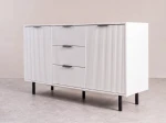Cassettiera con cassetti e ante 3S2D 140 cm Riff bianco
