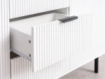 Cassettiera con cassetti e ante 3S2D 140 cm Riff bianco